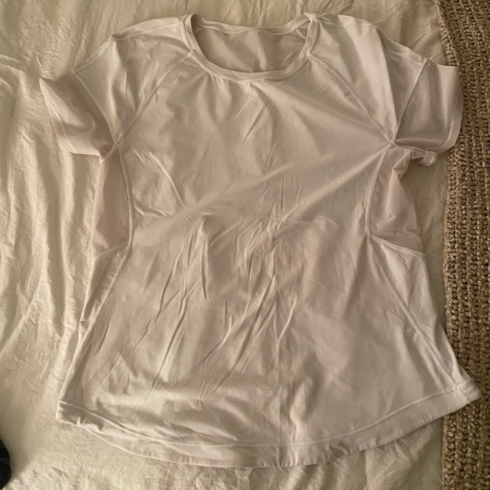 Lululemon shirt, size 10, mesh back